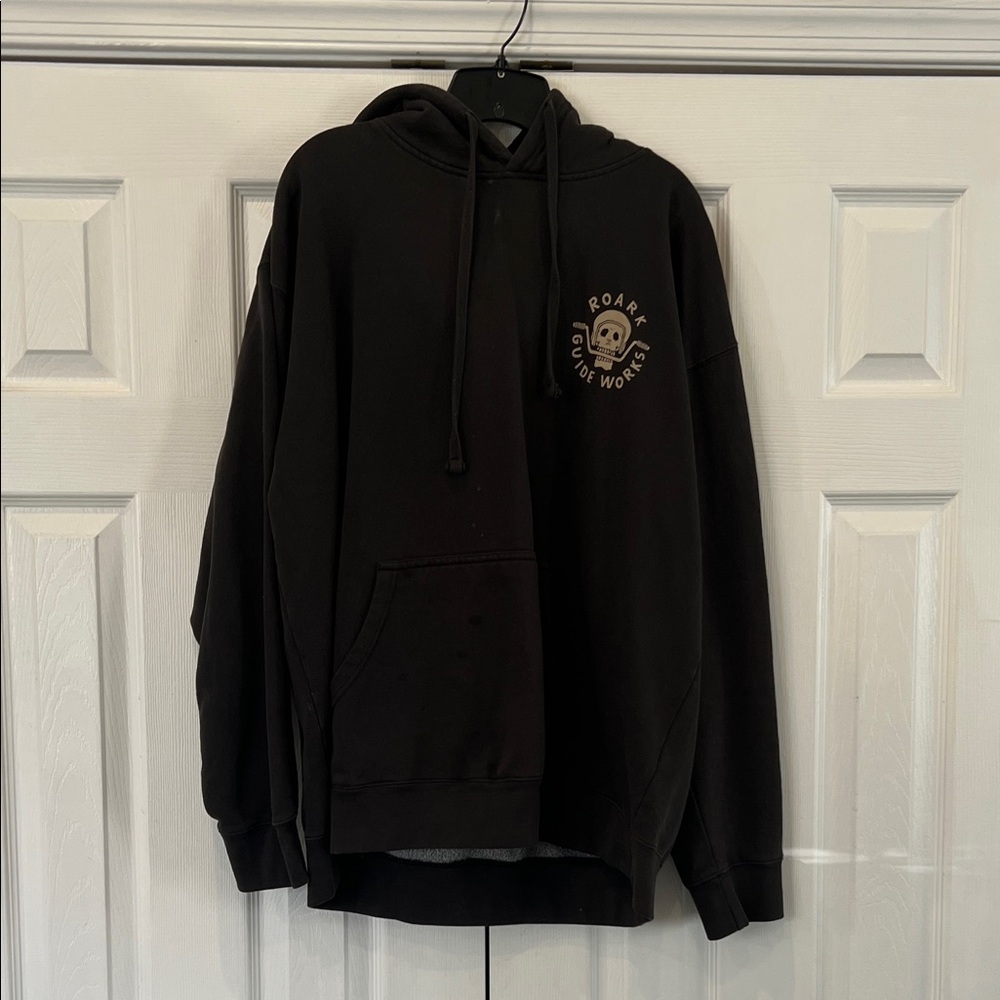Roark Black Hoodie with Logo